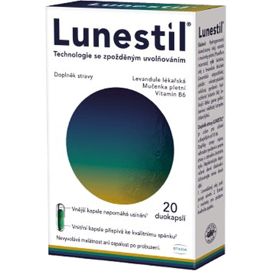 Lunestil supliment alimentar 20 capsule