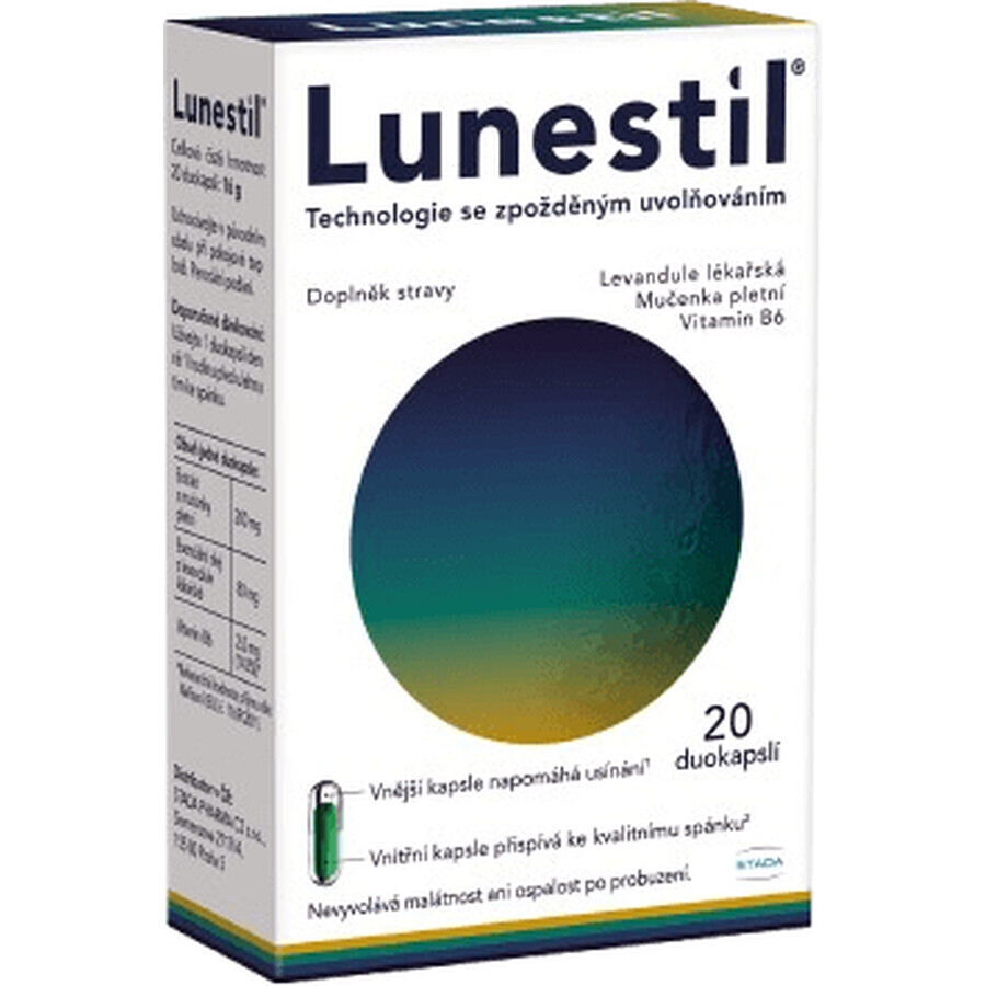 Lunestil supliment alimentar 20 capsule