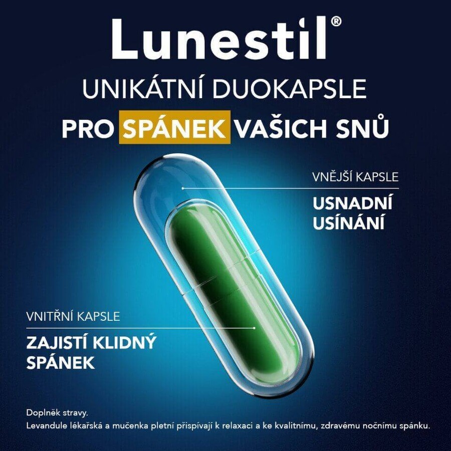 Lunestil supliment alimentar 20 capsule