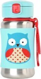 Skip Hop Zoo Sticlă de apă din oțel inoxidabil - Owl 12m+ 350 ml