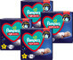 Pampers Night Pants S6, 15+ kg, 4 x 19 buc