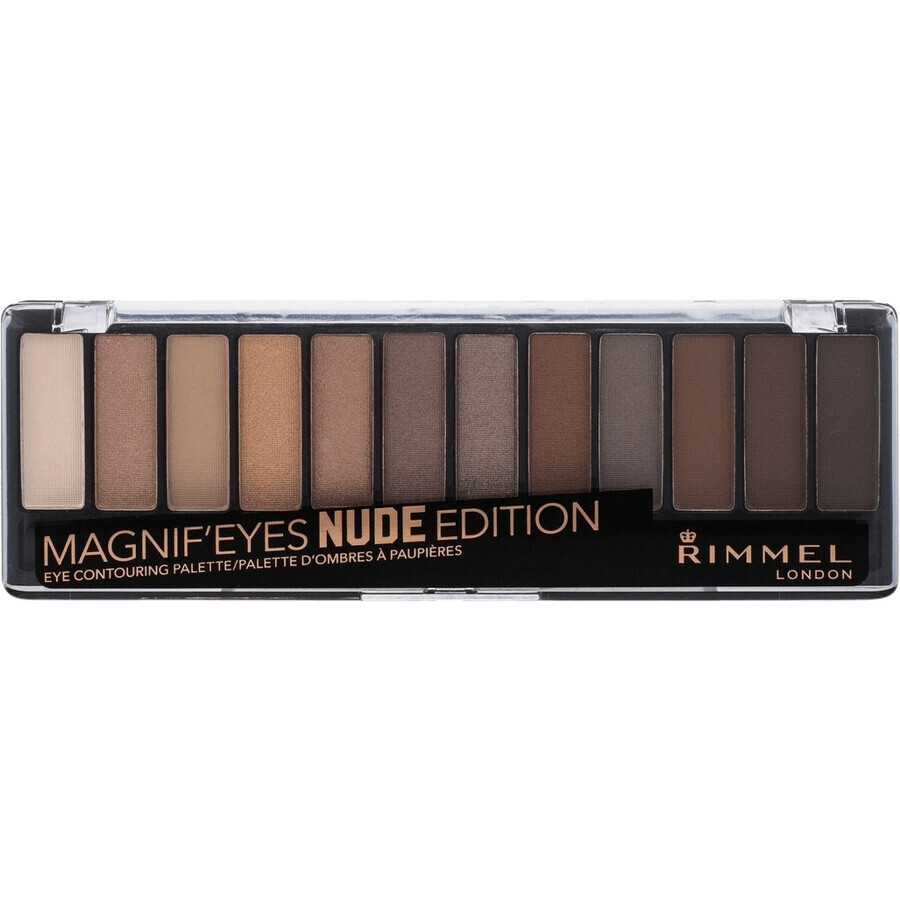 Rimmel Magnif Eyes Palette Eyeshadow 001 Nude Edition 14.2 g