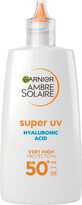 Garnier Ambre Solaire Super UV Protective Face Fluid SPF 50+ 40 ml