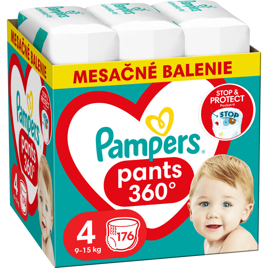 Pampers Pants S4 (9 - 15 kg), 176 buc