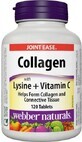 Webber Naturals Colagen + Lizină + Vit. C 120 comprimate