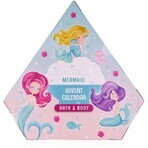 Accentra Calendar de Advent Unicorn magic și sirenă în cutie în formă de diamant (față-verso), 24 de surprize