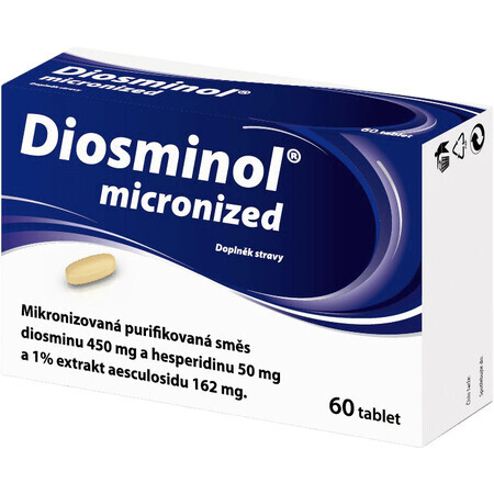 Diosminol micronizat 60 comprimate