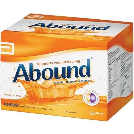 Abbott Abound pliculețe cu aromă de portocale 30 x 24 g