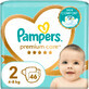 Pampers Premium Care Scutece mărimea 2, 46 buc