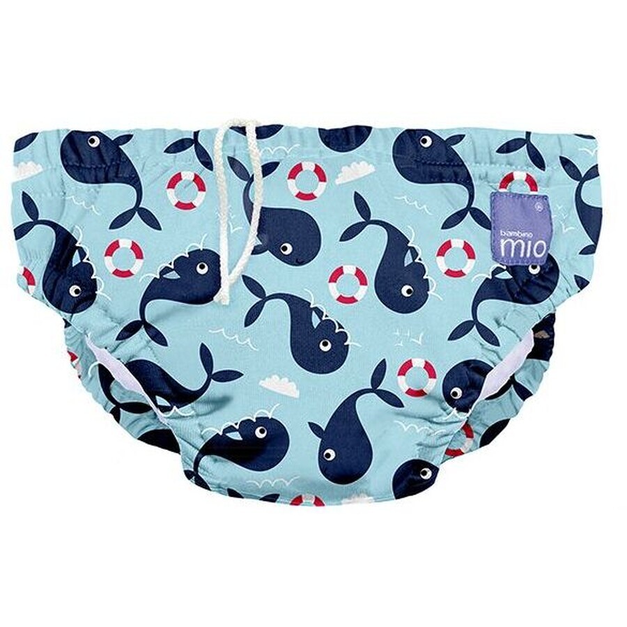 Babyzwemkleding Bambino Mio Whale wharf, maat. S