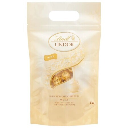 Lindt Lindor praline Ciocolată albă 1000 g