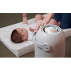 Magic Diaper System, capacitate 25pcs scutece folosite, gri închis