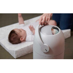 Magic Diaper System, capacitate 25pcs scutece folosite, gri închis