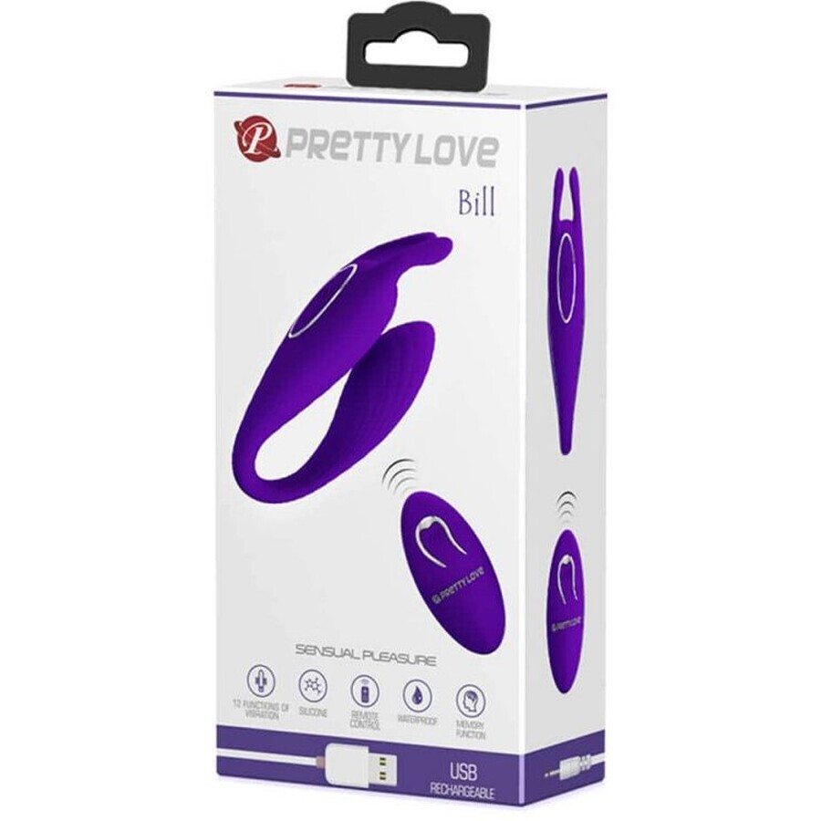 Vibrator pentru cupluri Pretty Love Bill