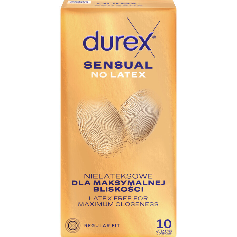 Durex Sensual fără latex 10 buc