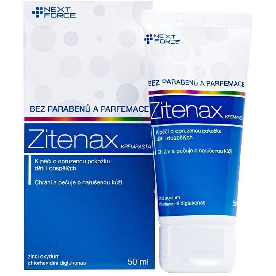 Zitenax Pastă cremă pentru tratamentul iritației fesiere 50 ml