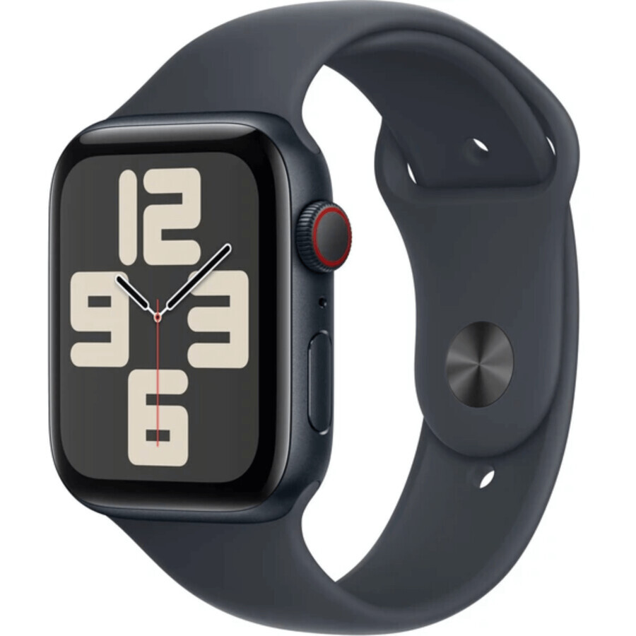 Apple Watch SE GPS + Cellular 40mm carcasă din aluminiu Midnight cu bandă sport Midnight - M/L