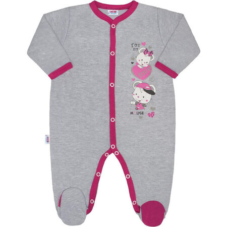 Nou Baby Baby Jumpsuit Love Mouse