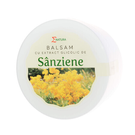 Conditioning balm with sanziene glycolic extract, 50 ml