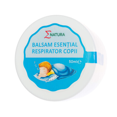 Balsam esential respirator pentru copii, 50 ml, Enatura