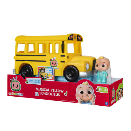 Autobús escolar con sonidos, +3 años, Cocomelon