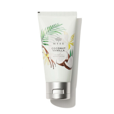 Crème pour les mains Coconut & Vanilla, 50 ml, Mysu Perfume