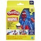 Figurina flexibila cu accesorii Spider Man Marvel, 10 cm, +4 ani, Play Doh