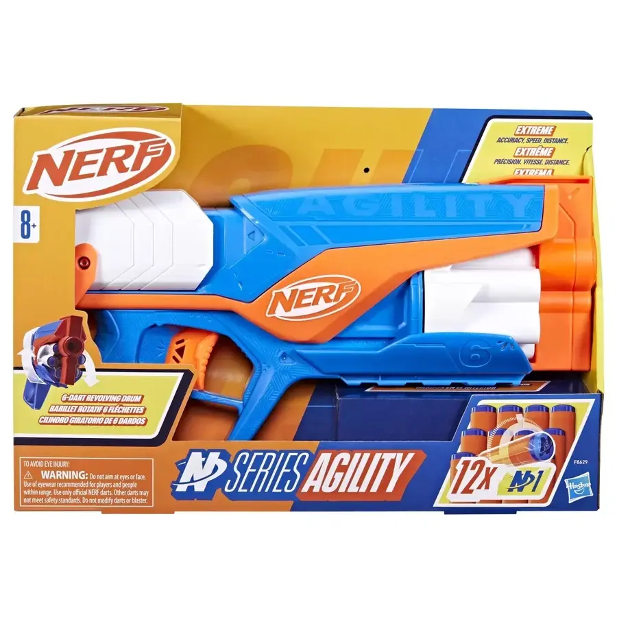 Blaster Nerf N Series Agility, +8 ani, Hasbro