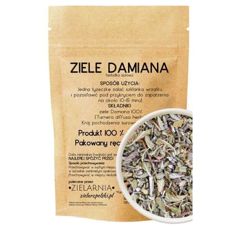 Damiana plantă 50g ZIELARZPOLSKI