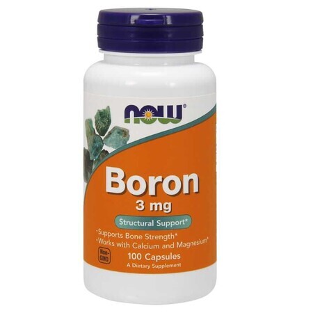 NOW Foods Boron 3 mg - 100 capsule