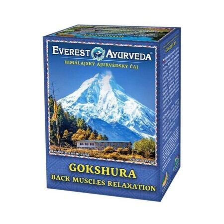 GOKSHURA ceai ayurvedic pentru dureri de spate și coloană vertebrală 100g Everest Ayurveda