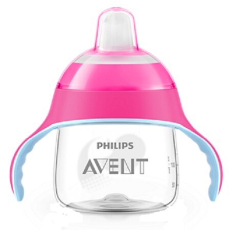 Cana cu tetină de formare, +6 luni, 200 ml, SCF751/07, Philips Avent