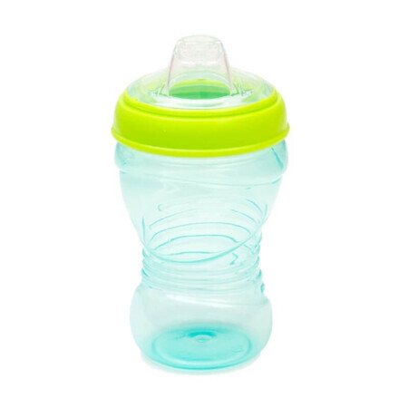 Cană Kidisipper Gripper, 9luni+, Verde/Turcoaz, 300 ml, VB443631, Vital Baby