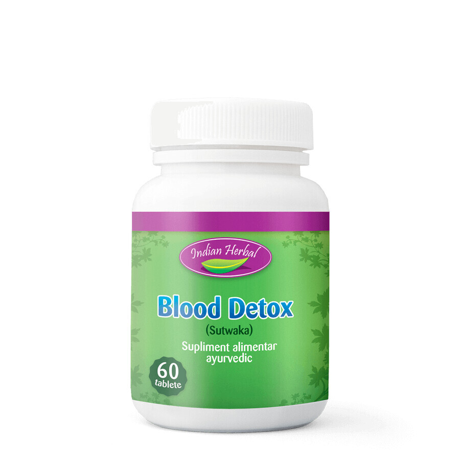 Blood Detox, 60 tablete, Indian Herbal