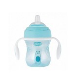 Cănuță de tranziție, 4+ luni, 0691120, Boy, 200ml, Chicco