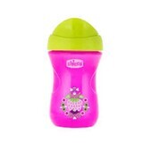 Cănuța Easy Cup, Girl, 12luni+ 266 ml, 0696110, Chicco