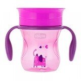 Cănuță girl 360 perfect cup, 12 luni+, 200ml, 0695110, Chicco