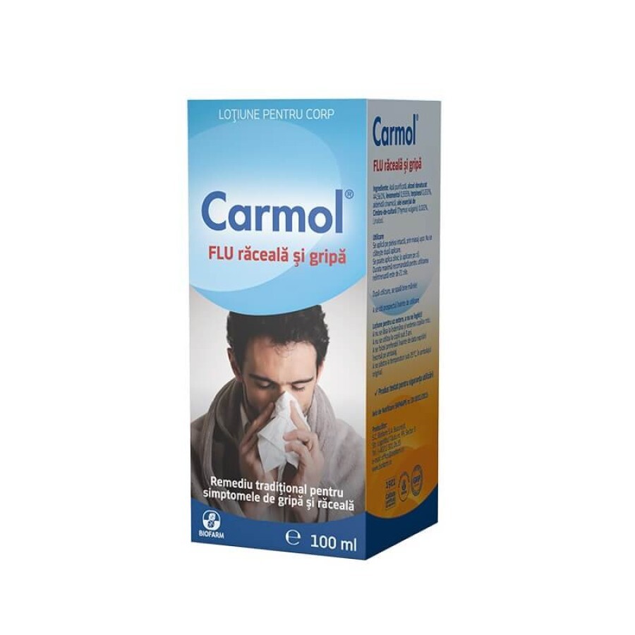Carmol Flu, 100 ml, Biofarm recenzii