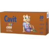 Cavit Junior, multivitamine cu aromă de caise, 20 tablete, Biofarm