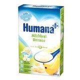 Cereale banane și lapte, Gr. 4 luni, 250 g, Humana