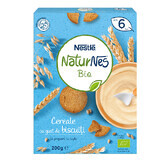 Cereale Bio cu gust de biscuiți NaturNes, 200 g, Nestle