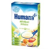 Cereale cu fructe și lapte, Gr. 4 luni, 250 g, Humana