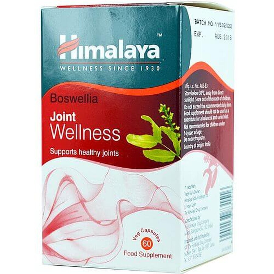 Boswellia Joint Wellness, 60 capsule, Himalaya
