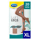 Ciorapi compresivi, Light Legs, 20 DEN Bej, mărime XL, Scholl