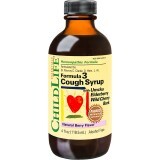 Cough Syrup cu gust de fructe, 118.5 ml, Childlife Essentials