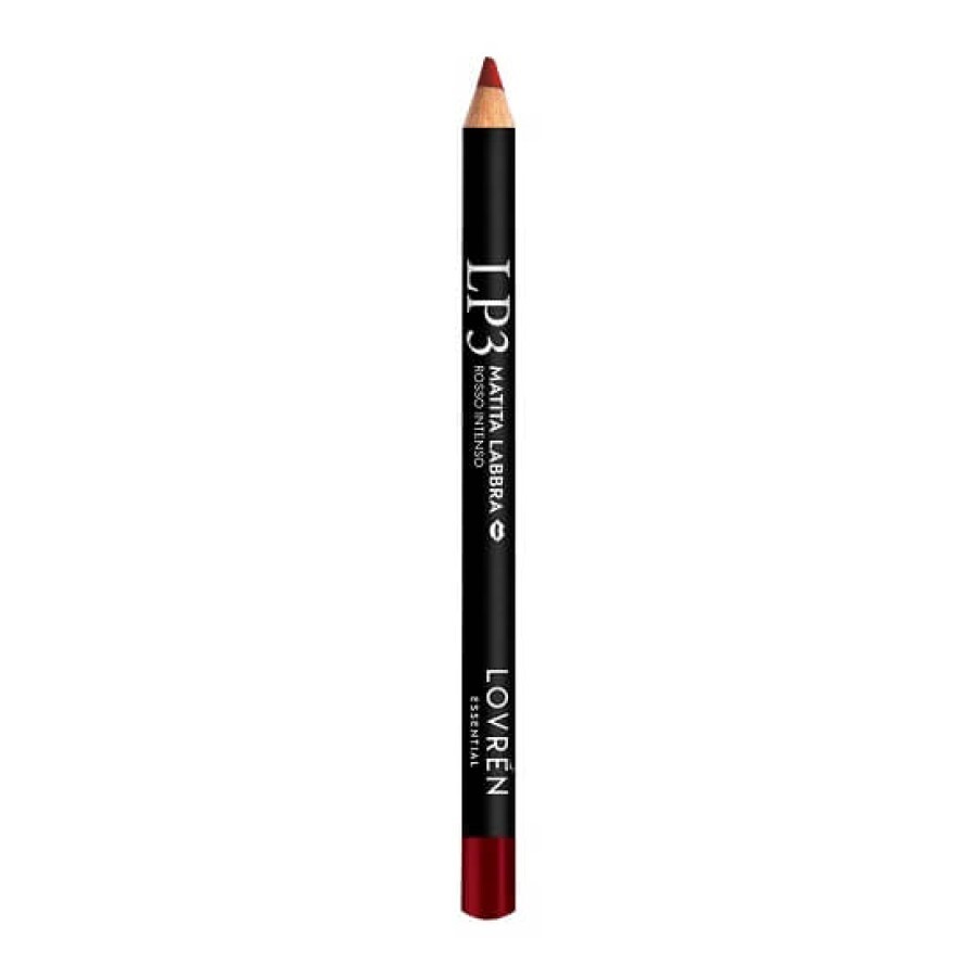 Creion pentru conturul buzelor, Rosu Intens Essential, Lovren