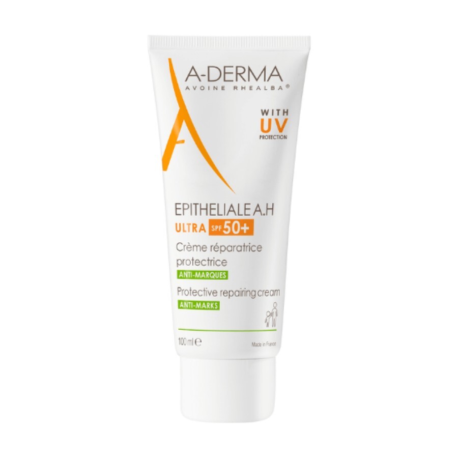 A-Derma Epitheliale Ah Ultra Crema reparatoare protectoare  Spf 50+ 100 ml