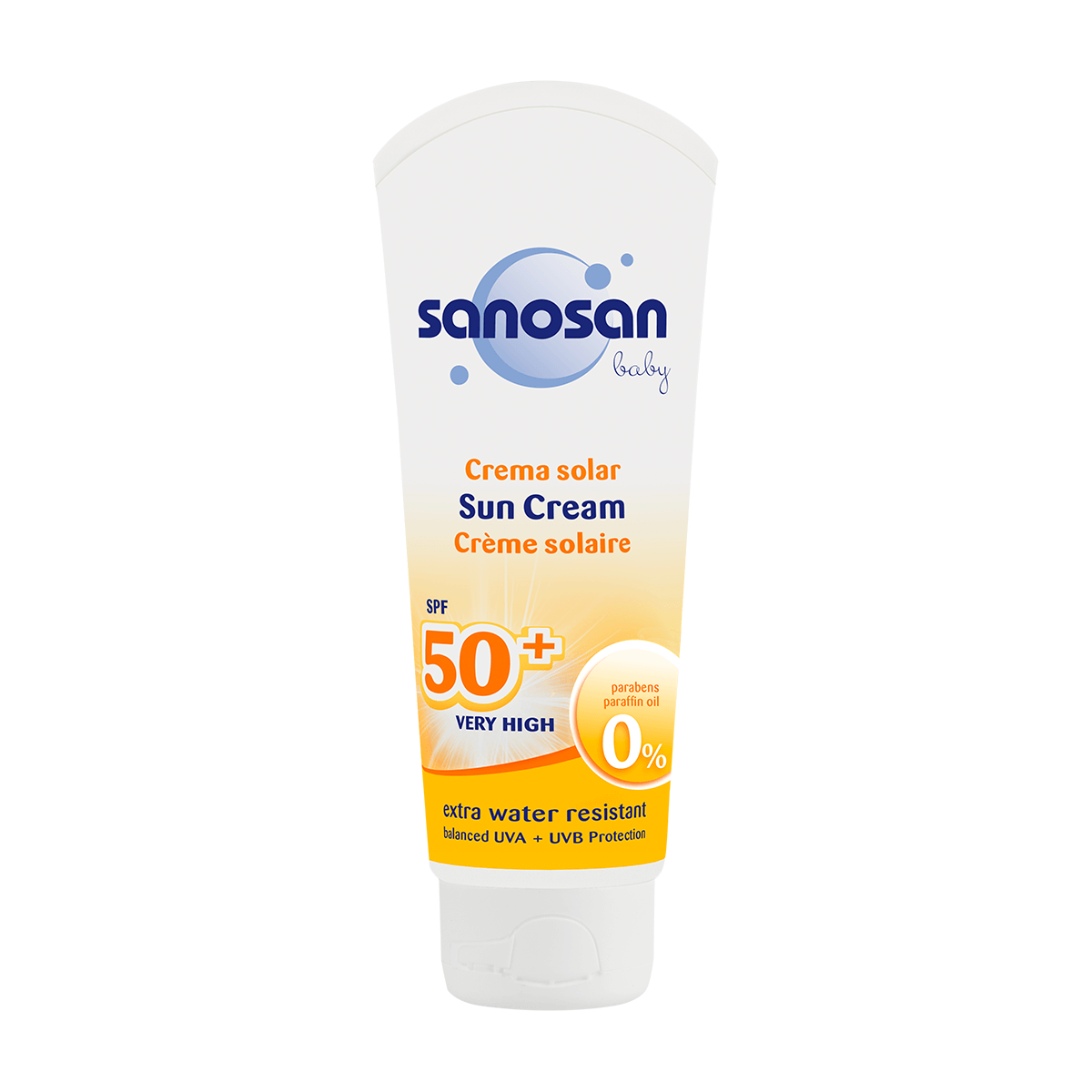 Crema solara cu SPF 50+, 75 ml, Sanosan Baby Frumusete si ingrijire
