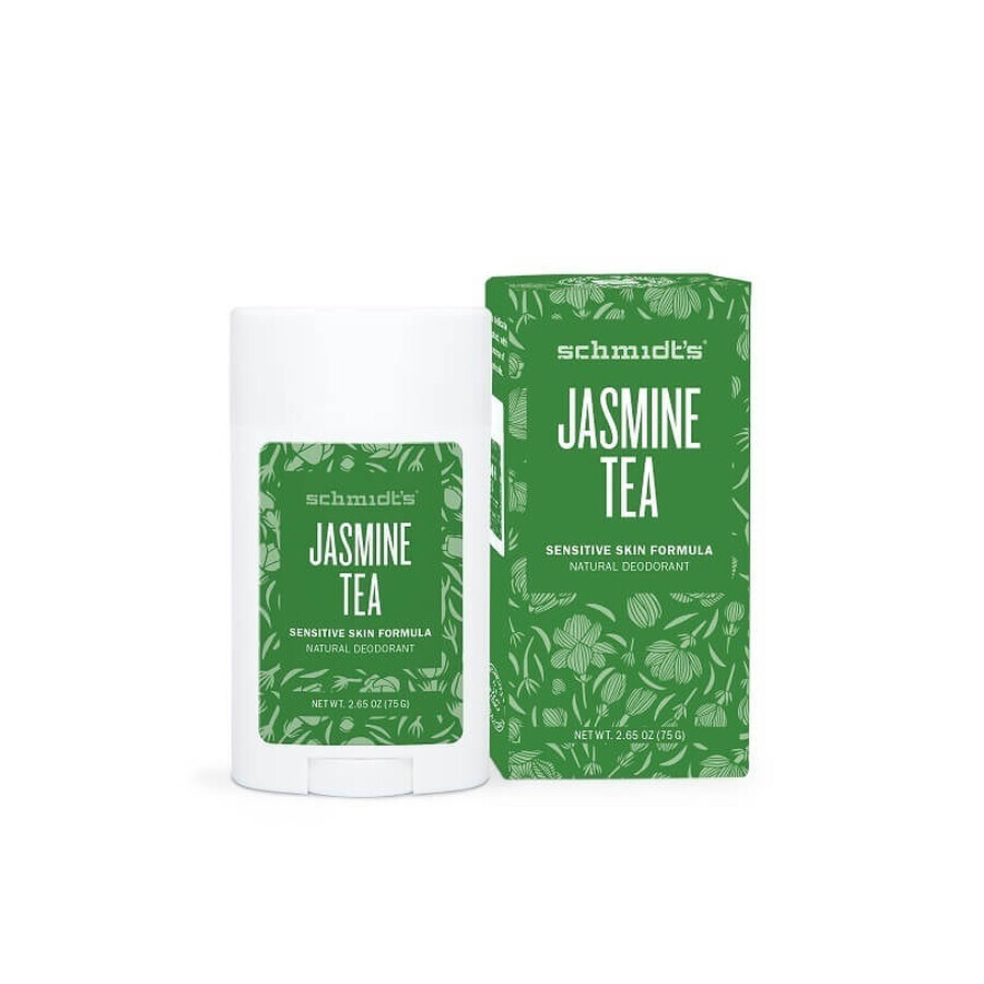 Deodorant pentru piele sensibilă Jasmine Tea, 58 ml, Schmidts
