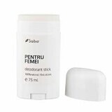 Deodorant stick fara alcool pentru femei, 75 ml, Sabio